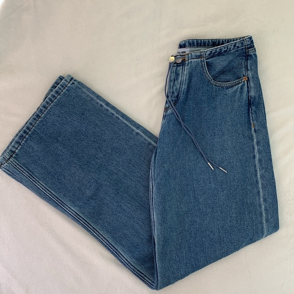 Women’s Blue Denim Jeans - Classic Straight Leg